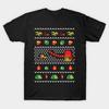 Ugly Christmas Sweater Alex Kidd Made In Australia T-Shirt