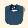 Cotton Gauze Baby Bibs Autumn New Solid Color Infant Bib Newborn Burp Cloths for Kids Boy Girl Spring Soft Feeding Saliva Towel
