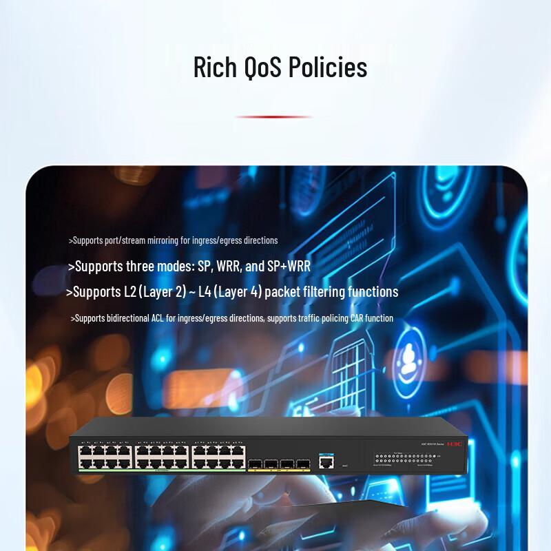 H3C RS5110-24T4X 24-Port Access Switch