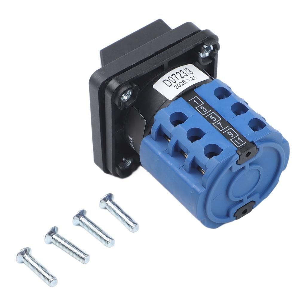 3 Positions OnOffOn Rotary Cam Selector Switch LW2620A32A Changeover Switch for Electrical Control Panel 3 Phase AC380V DC220V