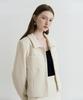 Adaul Ella Two-Pocket Tweed Jacket - Ivory