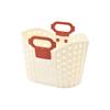 Plastic Dirty Clothes Basket Folding Wall-mounted Laundry Basket Hand-held Durable Portable Laundry Basket Bathroom Storage