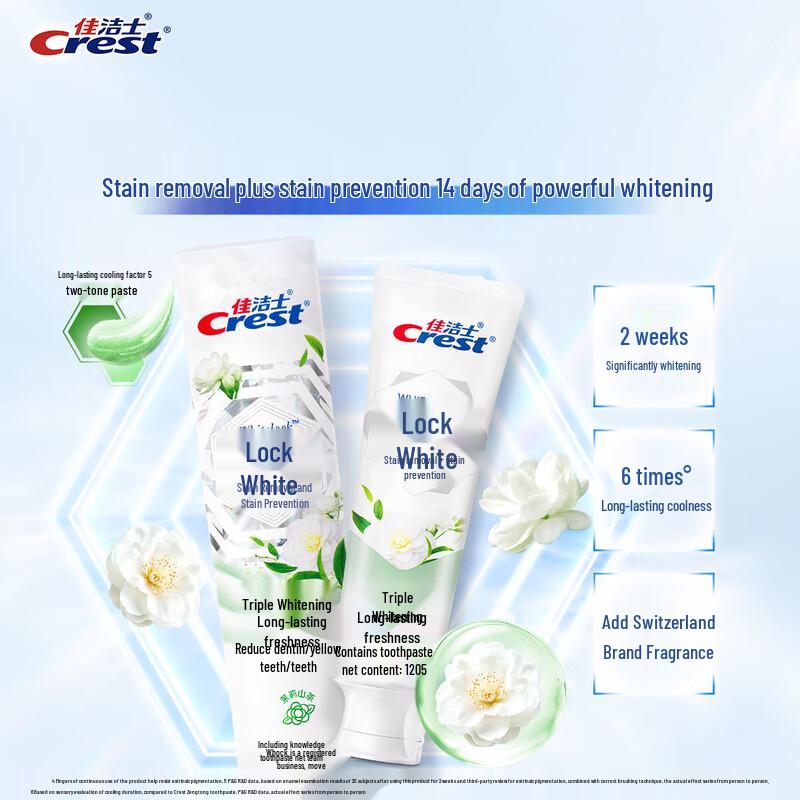Crest Jasmine Camellia Whitening Toothpaste