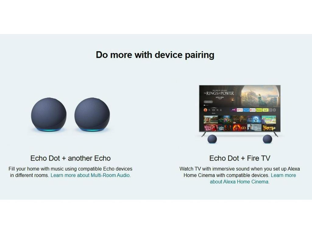 Smart Speaker Alexa Echo Dot 5ª Generazione