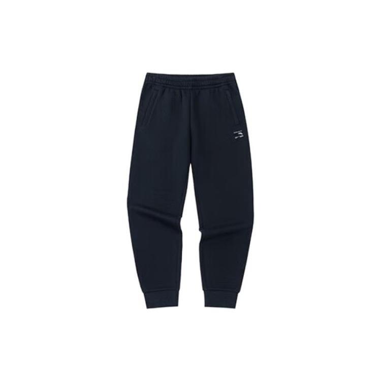 Anta Variety Training Collection Knitted Sweatpants Men's Basic Black 152347324-2