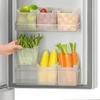 1-10PCS Refrigerator Door Storage Bins Stackable Food Containers for Fruits Vegetables Drinks and Kitchen Organization