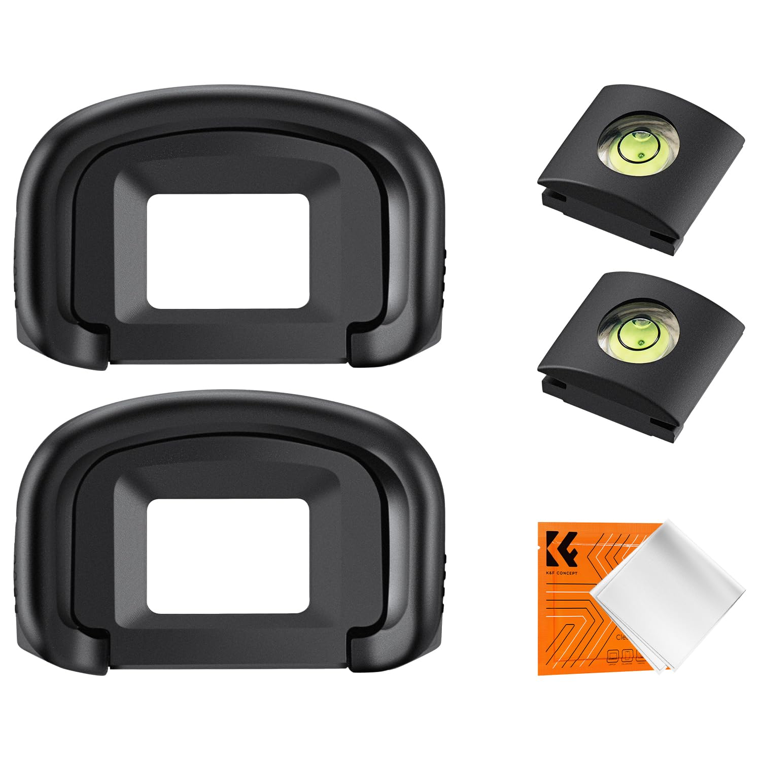 

Concept Eyecup for Canon Eyepiece Cup Hot Shoe Level Compatible with Canon Lens Camera Camera Accessory K&F EG, + Set, Cameras, Protection, Part,
