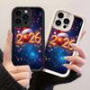 JT376 New Year Merry Christmas Holiday 2026 for iPhone 17 16 15 14 13 Pro Max Samsung S26 S25 Ultra A17 A07 A56 A16 Xiaomi 15T Redmi 15c 14C Soft Case