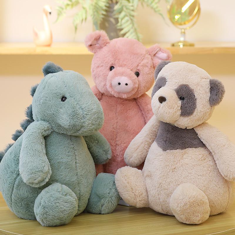 Plush Giraffe Koala Animal Toy With Pp Cotton Filling Soft Stuffed Animal Gift For Kids And Babies