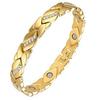 European & American Detachable Rhinestone Magnetic Energy Bracelet
