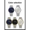 POEDAGAR Fashion Business Men's Watches Waterproof Luminous Date&Week Stainless Steel Watch Quartz Exquisite Male Wristwatch