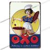 Retro Metal Tin Signs Vintage Food Ad Kitchen Wall Decor Home Art