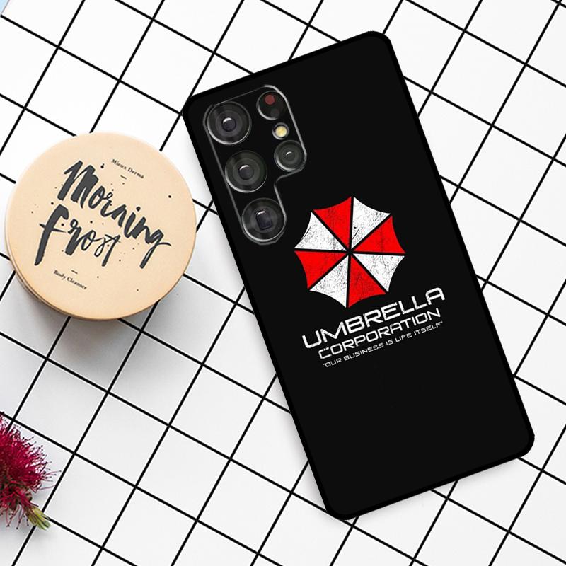 Umbrella Corporation Case For Samsung Galaxy S23 S20 FE S21 S22 Ultra Note 20 S8 S9 S10 Note 10 Plus Phone Coque