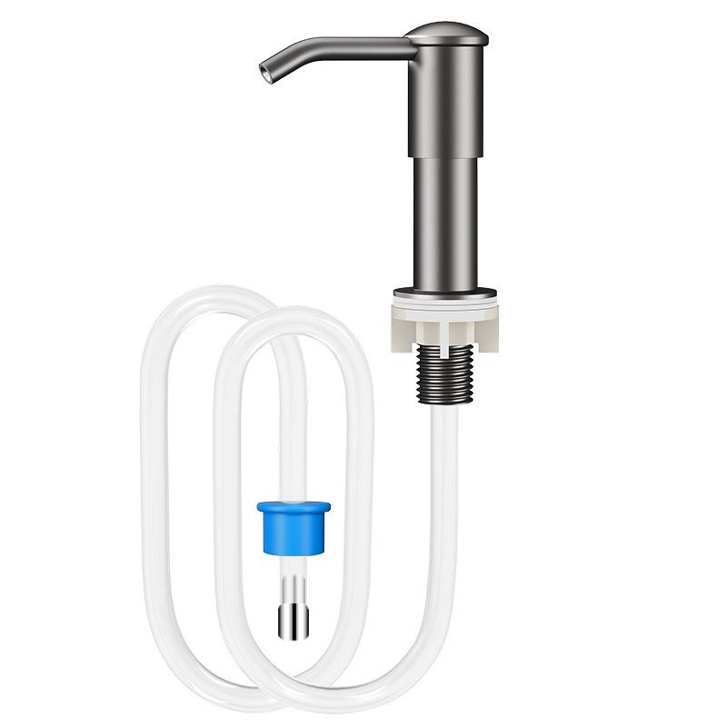 Kitchen Sink Soap Dispenser with Extended Tube for Dishwashing Liquid