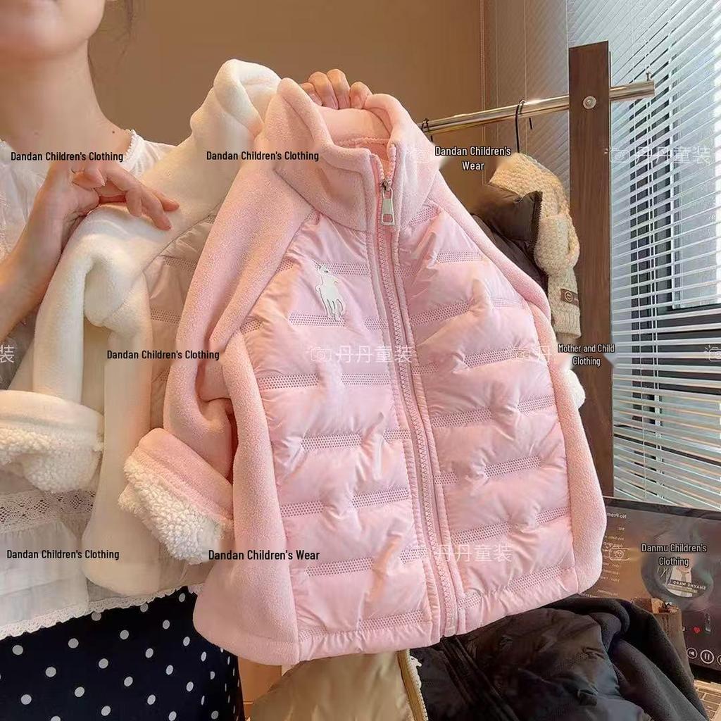 Children's Cotton-Padded Coat for Autumn to Spring - Thick, Warm, and Stylish for Boys & Girls