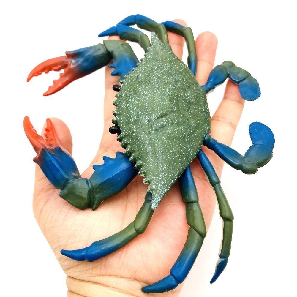 Handmad Octopus Action Figures Toy Statue Crab Model Figurines  Desktop Decorative
