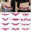 temporary tattoo Sexy Abdominal and Chest Tattoo Stickers 9 Sheets Abdominal Tattoo Back  High Quality