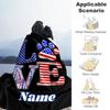 Personality Love Customize Text Blanket Gift Personalized Blanket Durable Comfort for Couch Home Decor Sofa Chair Ideal for All Seasons