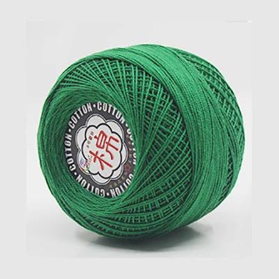 Retail 50g/ball 8# 2ply DIY Colorful Thin Lace Yarn Crochet Yarn 100% Cotton Yarn Hand Knitting Thread Sewing Machine Line JK468