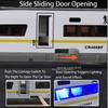 1:60 Scale High-speed Rail Model Miniature Toys Alloy Diecast Rail Cars Sound Light Doors Opened Toy Train Models for Kids Gifts