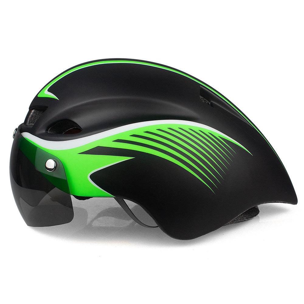 Шлем Wildside Triathlon TT с магнитными очками — новый велосипедный шлем, готовый к соревнованиям One Size