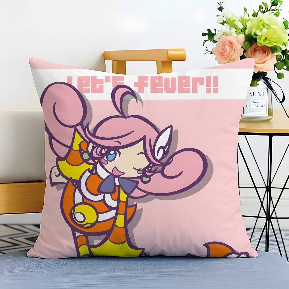 Cute Game P-Puyo Pop Fever-MT Pillow Case Printed Brushed Fleece Pillow Baby Skin-Touch Eco-Friendly Dye-Sublimat