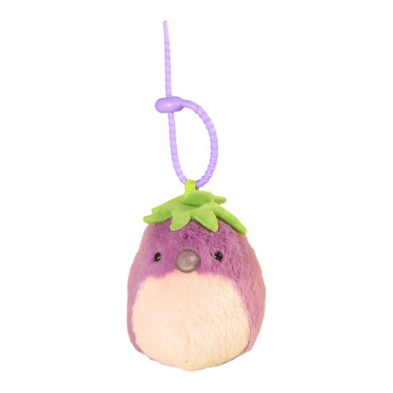 Плюшевая игрушка-брелок овощ Мягкая сжимаемая мягкая игрушка животное Брелок для снятия стресса Игрушка-антистресс 10cm B