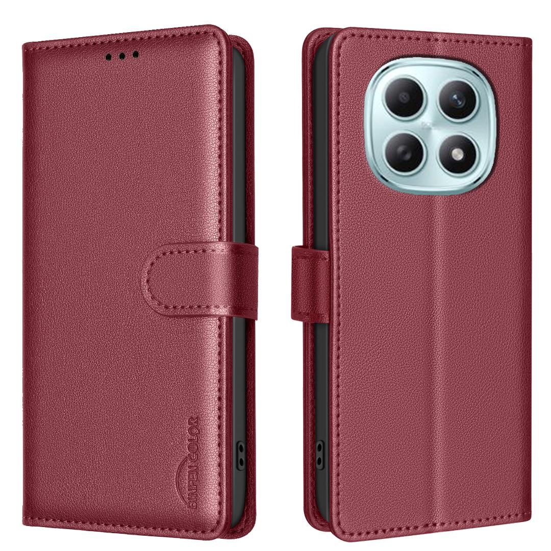 

Для Xiaomi Redmi Note 15 Pro 4G (Глобальний) Шкіряний чохол BINFEN COLOR BF32 Гаманець з RFID-блокуванням Чохол для телефону