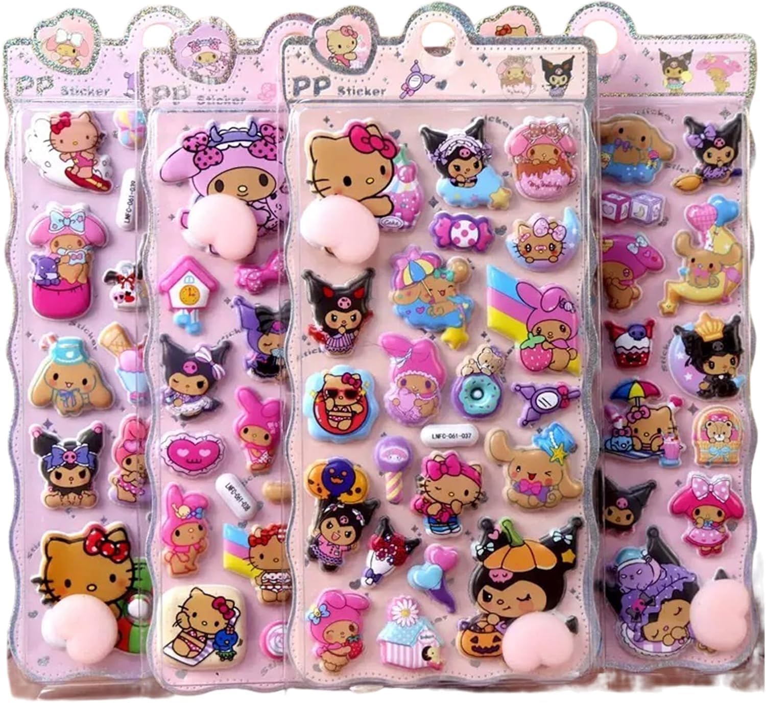 

YAYAMIYA 3D Puffy Stickers Cute Decorative Stickers Removable for Notebooks Phones Water Bottles Gifts DIY Smartphone Cases Album Decorations