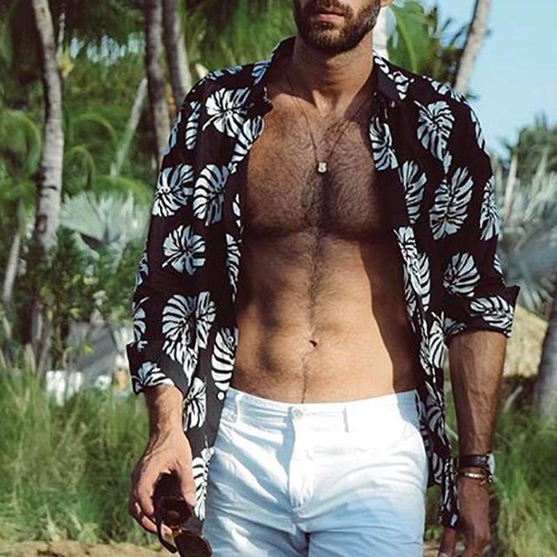 INCERUN New Men's Long Sleeve Shirt 
