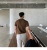 Men's Summer Ice Silk Slim Short-Sleeve Sweater - Trendy Korean Style Round Neck T-Shirt