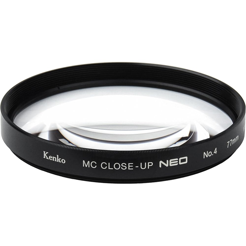 Kenko MC Close-up Lens Filter NEO No.4 77mm for Close-up Photography (477205)