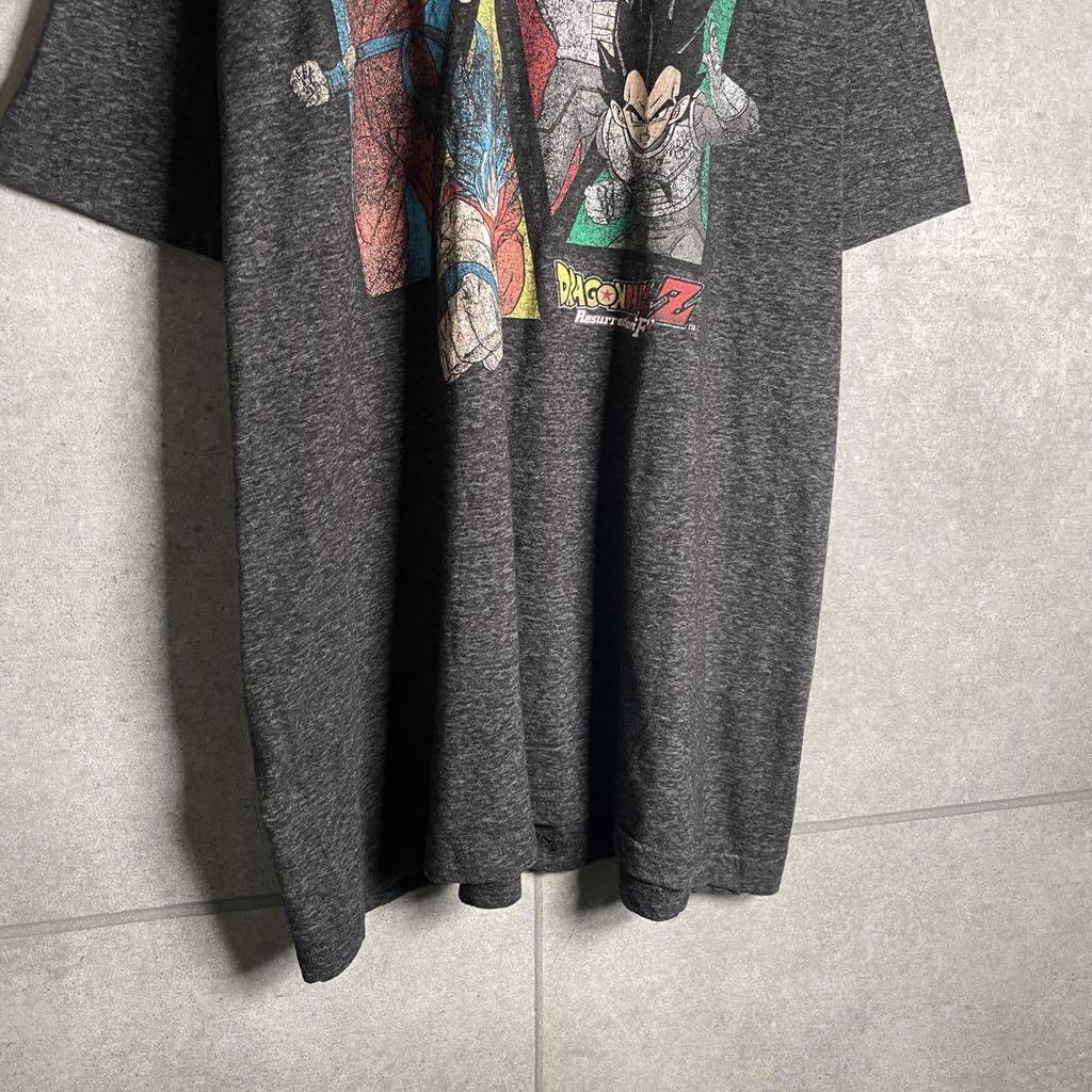 [USED] Dragon Ball Short Sleeve T-Shirt Goku Vegeta Anime Print Akira Toriyama Rare