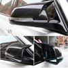1Pair Side Rearview Wing Mirror Cover Caps For BMW 1 2 3 4 Series F20 F30 F31