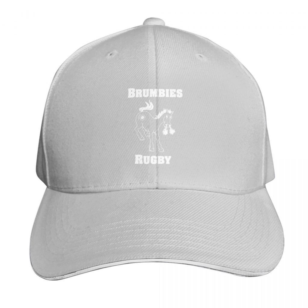 Brumbies Rugby Winnipeg White Logo Baseball Cap Horse Hat Fishing cap Luxury Unisex cap Military Tactical Unisexs Hats Womens
