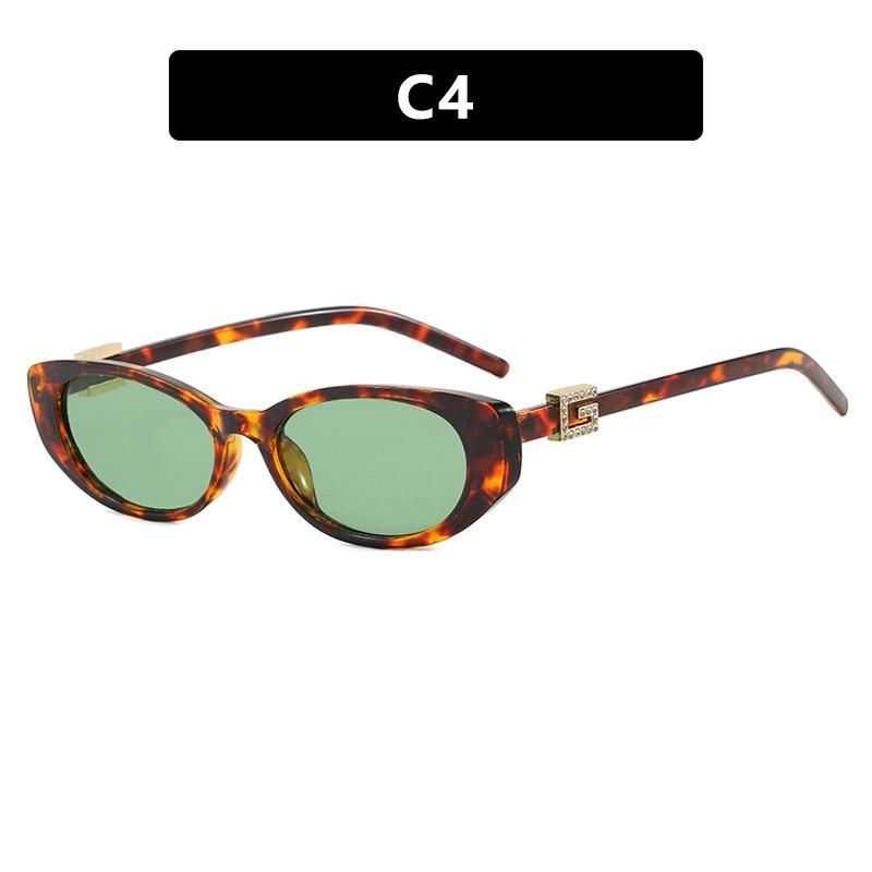 New Vintage Trend Cat Eye Sunglasses Women Men Small Frame Fashion Sun Glasses Travel Driving Shopping Male Female Glasses Uv400