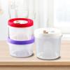 4 Pcs Round Food Fresh Keeping Box Kitchen Refrigerator Storage Container Fruits Snacks Sealed Jar Microwave Heating