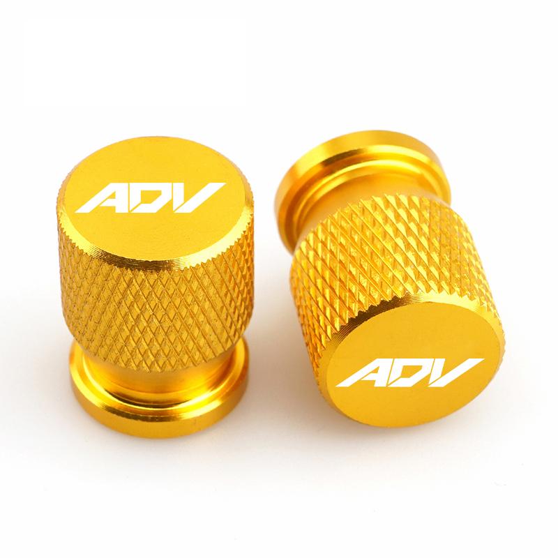 For Honda ADV350 ADV150 ADV160 Adv ADV 350 150 160 Motorcycle Tire Valve Air Port Stem Cover Cap Plug CNC Accessories ADV LOGO