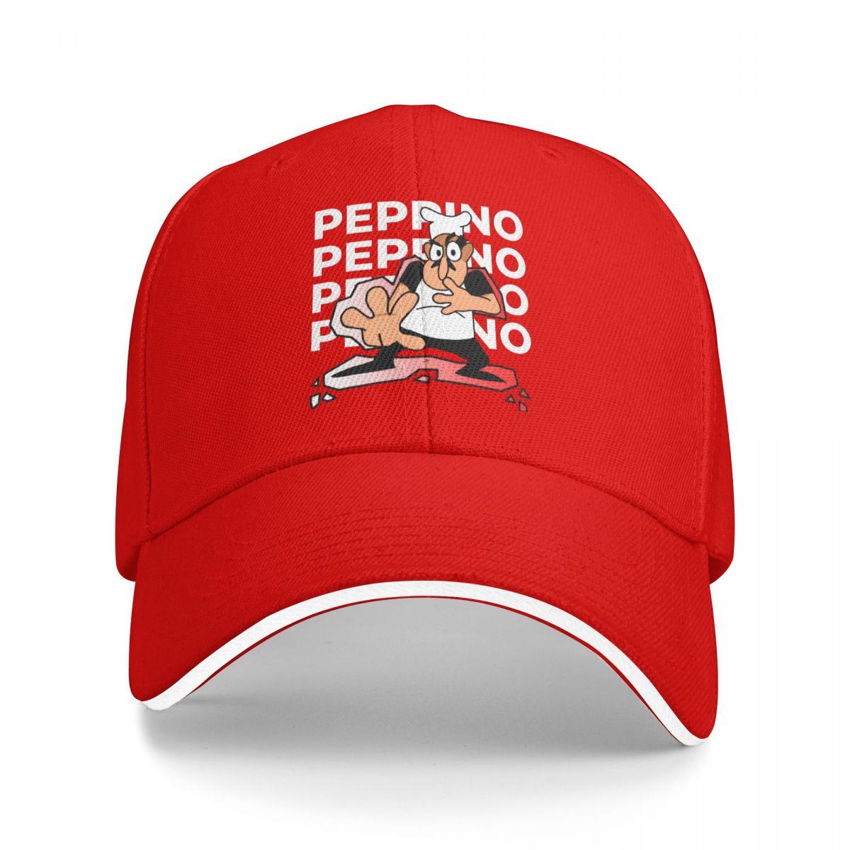Baseball Caps Pizza Tower Game Peppino Casquette Unisex Sport Spring Hats One Size