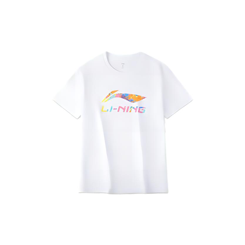 Li Ning Sports Fashion Collection T Shirt Standard White YHSV271-2 130