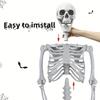 90cm Skeleton Model Decoration Fake Sculpture for Home Garden Haunted House Decorative Horror Theme Carton-Packed