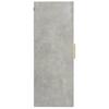 Vidaxl Wall Cabinet, Concrete Grey, 69.5X34X90 Cm