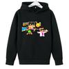 Stumble Guys Autumn Winter Sweatshirt Tops Hoodie Children's Hoodie Clothing Suitable for 3-12 Years Boys Girls Hood Outerwear
