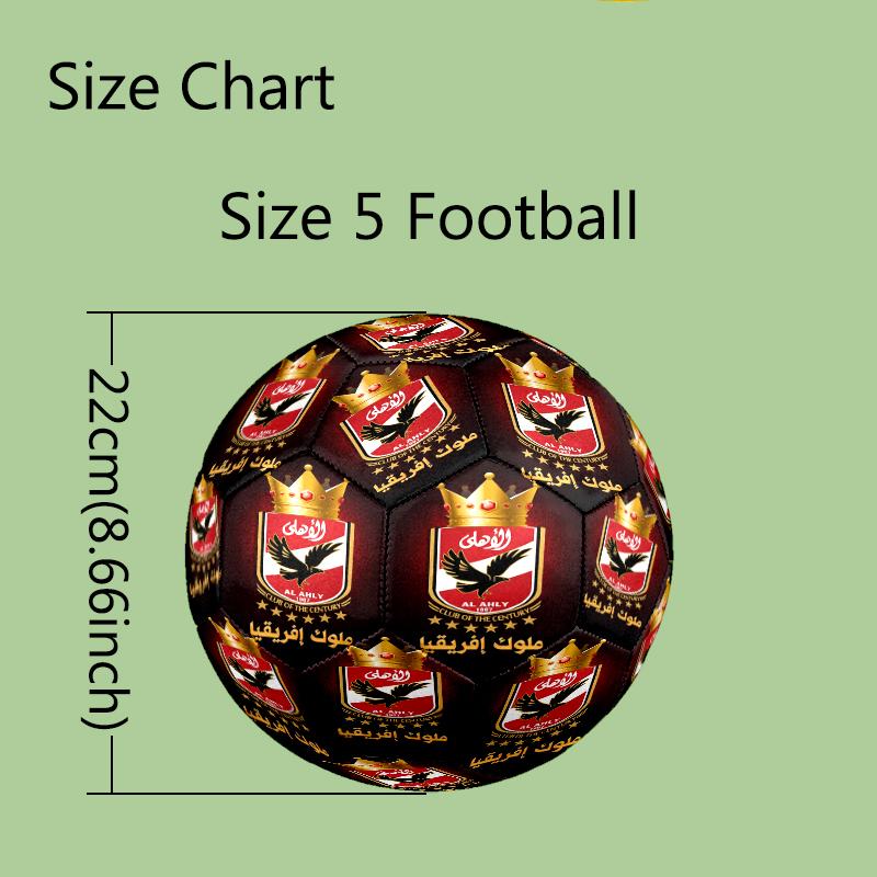 1pc Size 5 Football Club Design Soccer Ball - Anti-slip Football for Outdoor Sports Activities, Durable Ball for Game Play
