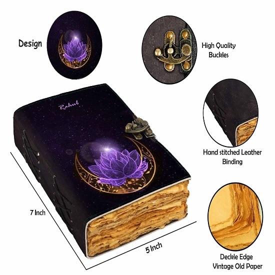 

Кожаный ежедневник персонализированный блокнот винтажный журнал ежедневник блокнот на 200 страниц