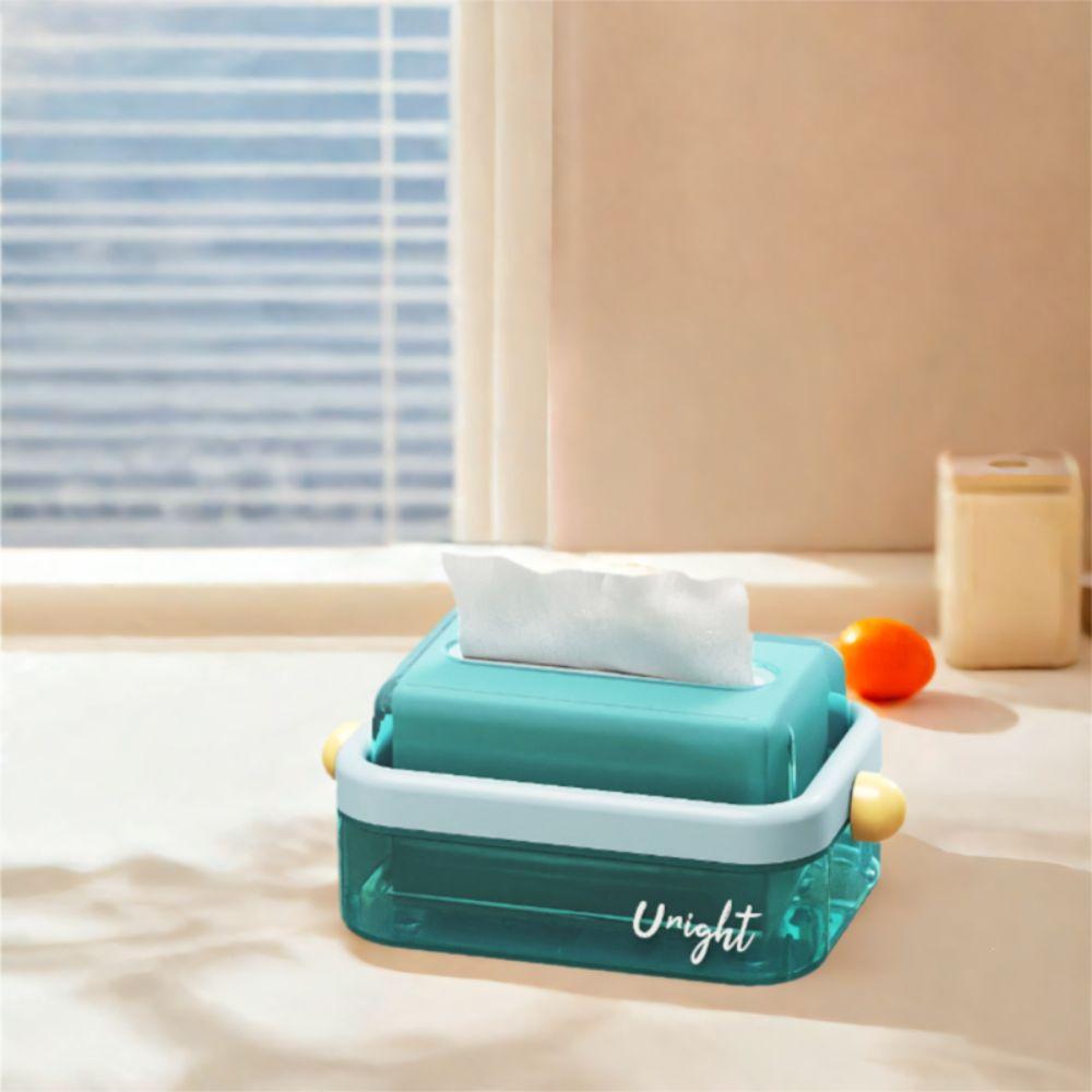 Large Capacity Tissue Storage Box Plastic Tissue Holder Modern Napkin Holder  Bathroom