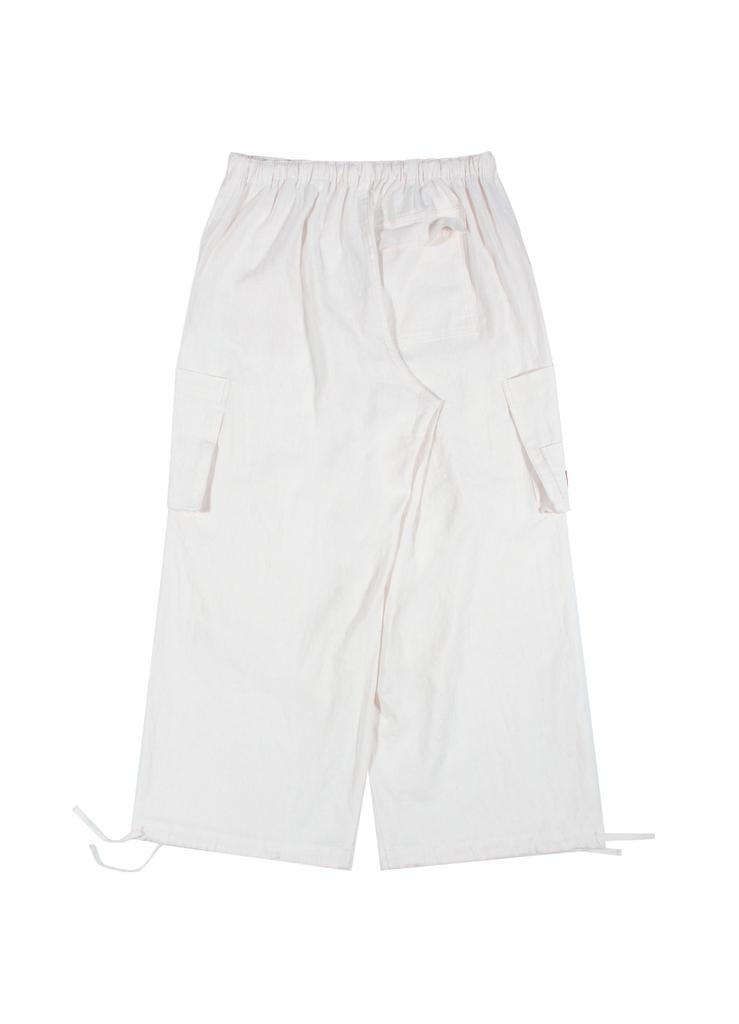 Another A Linen Wide Cargo Pants (Ivory)