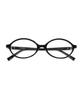 Hangeul [Blue Light Blocking] Geek Chic Oval Black
