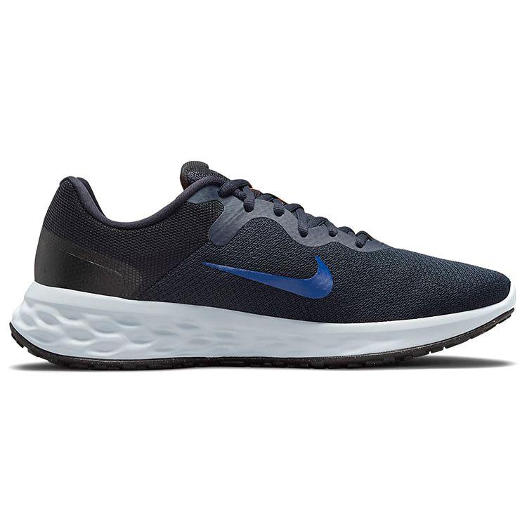 Nike Revolution 6 Dark Obsidian Hyper Royal Men Sneakers Blue Black Grey-Fog DC3728-400