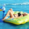 New Peacock Float Large Water Inflatable Animal Toy Mount Outdoor Water Deck Chair Floating Bed Swimming Ring